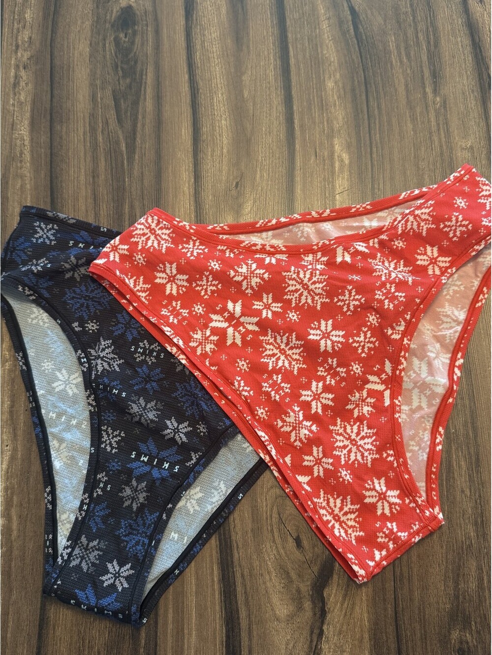 Skims Bundle Of 2 Underwear Red Size 2X